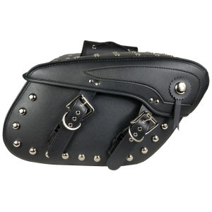 Big Size Retro Tail Tool Bags Rivet Prince Cruise Moto Luggage Bag For Harley For Indian For Suzuki Boulevard For Honda Shadow