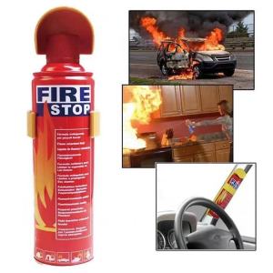 Portable Fire Extinguisher for Car Home and Office active fire protection device used to extinguish or control small fires often in emergency situations.