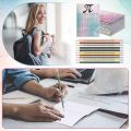 Frienda 50 Sets Pi Day Pencil Gifts Bulk 50Notepad and 50 Pencils International Math Day Party Favors Supplies for Math Lovers Students Teachers Classroom Awards (Bright Colors). 