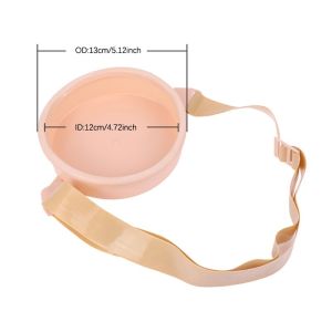 Ostomy ผ้าคลุมอาบน้ำกันน้ำ ฝาครอบป้องกัน เข็มขัดรัดปากแบบปรับได้ อุปกรณ์เสริม อุปกรณ์ดูแลช่องปาก