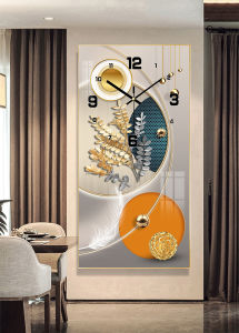 Tranh Đồng Hồ Treo Tường Tráng Gương Phong Cách Hiện Đại GAM 243 ( tặng kèm đinh ba chân )