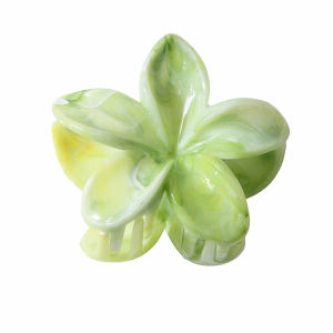 อุปกรณ์ตกแต่ง คลิปหนีบผม แคลมป์ ลายหินอ่อน การเรนเดอร์ คลิปหนีบผมด้านหลังศีรษะ ทรงผมคงที่