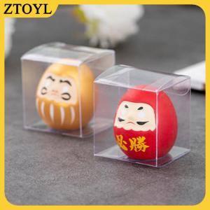 ZTOYL  Nhật Bản gốm Daruma búp bê thủ công mỹ nghệ Nhật Bản lấy cảm hứng từ sự giàu có thịnh vượng trang trí nội thất may mắn quyến rũ tài sản trang trí cảnh quan trang trí bàn nhà thu nhỏ quà tặng phụ kiện