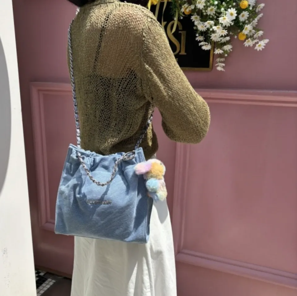 Jillstuart Coco Chain Drawstring Chain Shoulder Bag S - 7