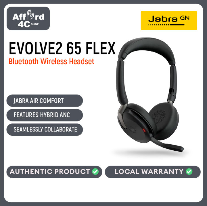 Jabra Evolve2 65 Jabra Evolve2 65 Flex Compact Foldable Jabra Evolve2 65 Jabra Evolve2 65 Flex Compact Foldable