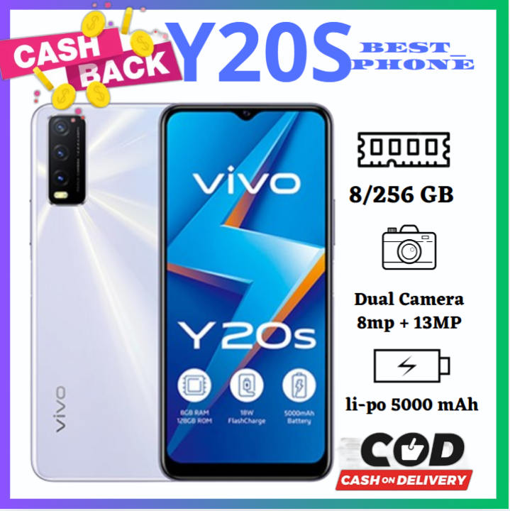SMARTPHONE Y20S RAM 6/128GB 8/256GB FULLSET GARANSI 1 TAHUN