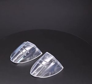 1 Pair Glasses Side Shield 12mm Transparent Flexible TPU Safety Eyeglasses Universal Practical Accessories Slip-On