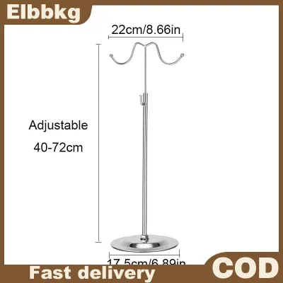Elbbkg Handbag Display Stand Adjustable Bag Hanging Shelf Display Stand Purses Handbag Holder Organizer Stand Storage Rack