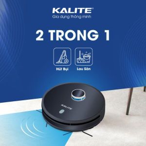 Robot hút bụi Kalite KVC 2171 là một trong những dòng robot thông minh cao cấp Sở hữu 12 cảm biến đa hướng cùng công nghệ điều hướng thông minh Làm sạch nhiều vị trí một cách tự động (gầm bàn gầm tủ gầm ghế…)