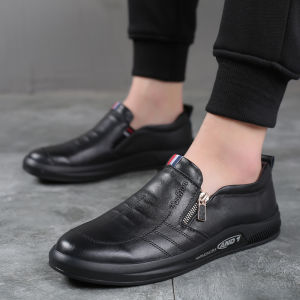 DavidShoes Casual Shoes For Men Mens Leather Shoes Pure Leather Lazy Shoes Formal Casual Loafers For Men