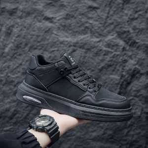 PANARYBODY Sepatu Sekolah Pria Kasual Polos Sneakers Cowok Sepatu Outdoor Tahan Lama New Model QN182