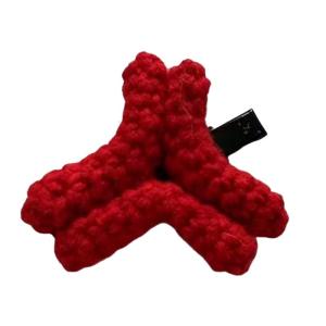 Funny Angry Expression/Water Drop Hair Clip Anime Crochet Hairpin For Women and Teens Anime Fans And Casual Outfit