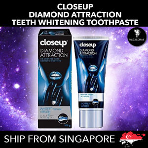 Closeup Whitening Toothpaste | Visibly White* Teeth In 1 Brush | Ship from Singapore