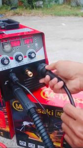Masaki ตู้เชื่อม 2 ระบบ MIG-MMA-800 #พิเศษ สายเชื่อมมิกซ์ 4 เมตร อุปกรณ์ครบชุด เชื่อมฟลักซ์คอร์ เชื่อม CO2 ไม่ใช้แก๊ส เชื่อม MMA 2.6 ถึง 4 มิล