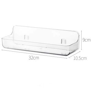 Home Signature Bathroom Rack Wall Hanging Organizer Punch-free Toilet Washroom Restroom Cosmetic Storage Box