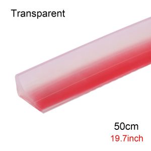 MJJ8 Non-slip Bathroom Accessories Silicone Shower Dam Dry and Wet Separation Water Stopper Door Bottom Sealing Strip Self-Adhesive Water Retaining Strip
