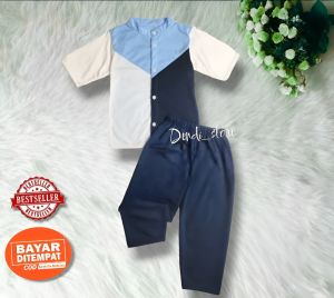 Baju koko PALESTINA viral 3-12 tahun-baju mulim-fashion muslim terbaru-baju ngaji-baju koko terbaru