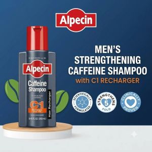 Alpecin Caffeine Anti Hair Loss Shampoo C1 250ml for Men Hair Fall Control & Strong Roots