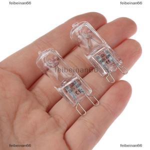 feibeinan66 1 chiếc đèn lò 40W G9 bóng đèn halogen 120V 230V chịu nhiệt độ cao