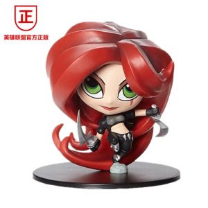 In Stock League of Legends Katarina The Sinister Blade Q Version Figure Series 015 Collectible Model Toy Game Desk Decor Gift