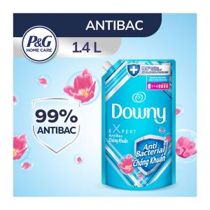 Downy Anti-Bacterial Concentrate Fabric Softener Refill 1.4L