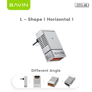 BAVIN O65 120W Fast Charging & Data Transfer OTG Adapter Plug & Play w/ 10Gbps USB 3.1 O70 O69 O68 O67