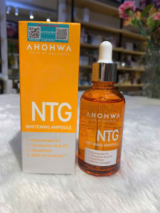 Tinh Chất Hỗ Trợ Làm Sáng Da Giảm Đỏ Cân Bằng Sắc Tố Ahohwa Whitening Ampoule NTG