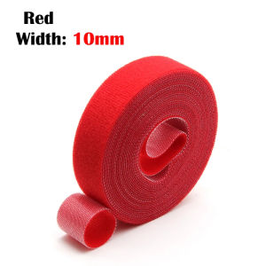 5m/roll Reusable Cable Ties Loop Bundle Self Adhesive Fastener DIY Accessories Nylon Strap Organizer Clip Wire Holder Management