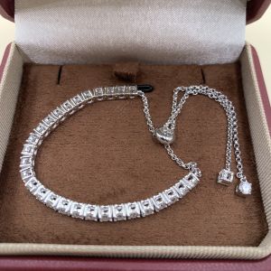 Bracelets Stock Diamond Tennis Bracelets Width 3mm adjustable diamond bracelet suitable for 15.5-19.5cm 3ct DE VVS Lab Grow Diamond Chain