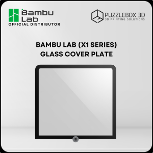 Bambu Lab X1 Exclusive: Glass Cover Plate P1SX1CX1E FAS001- Bambulab 3D Printing Parts