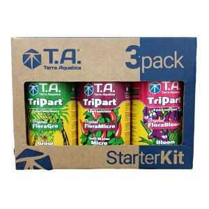 Terra Aquatica Tripart Soft Water 3 x 500ml or 3 x 1000ml ( Full Spectrum Mineral Nutrient NPK Fertilizer Hydroponic Fertilizer Plant Fertilizer)