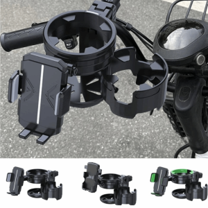 DEER 3 In 1 Baby Stroller Cup Holder Portable Multi-functional Bicycle Cart Bottle Rack Stroller Accessories Universal Phone Holder Baby Stroller