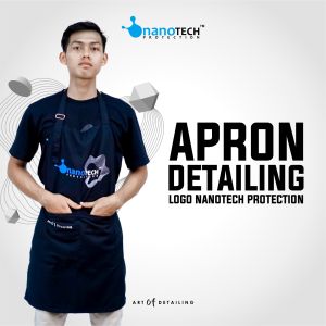 APRON DETAILING - OFFICIAL APPAREL nanoTECH PROTECTION - CELEMEK