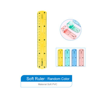 GuangBo【Rulers Series】 Frostef Alloy Sleeve Ruler Stencil /Ruler Set Including 15cm Ruler Isosceles Triangle Ruler Protractor Right Angle Triangle Ruler /20cm Soft Ruler Student Ruler/ 50cm Ruler Transparent Plastic Ruler/3M Measuring Tape
