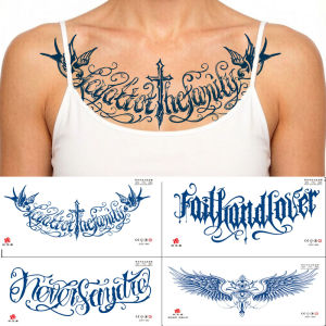 Juice Ink Waterproof Temporary Tattoo Sticker for Chest &back&waist Decoration Long Lasting 15days Waterproof Fashion Accessory h260819