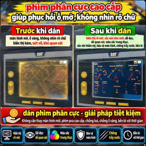 Phim Phân Cực Màn Hình Máy Phát Điện – Giúp Phục Hồi LCD Bị Lão Hóa Ố Vàng Hiển Thị Kém