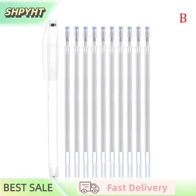 SHPYHT 10pcs Heat Erasable Pen High Temperature Disappearing Fabric Marker Tailoring