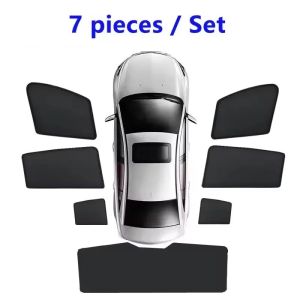 sapid Car Sunshades For Ford Fiesta MK6 Accessories MK7 Mark VI B299 5-door Hatchback 2009 2010-2017 Curtain Mesh Anti-UV Shades Cover T7N4K