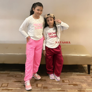 setelan baju dan celana kargo anak perempuan usia 1-12 tahun terbaru