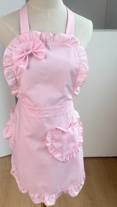 Tạp dề nấu ăn tạp dề bèo Tạp dề nữ phục vụ hóa trang thành hầu gái Tạp dề Tạp Dề nhà bếp công chúa tạp dề có túi cho hàng ngày