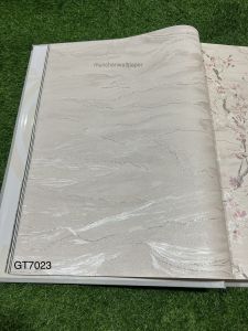 Wallpaper Dinding Motif Modern 3DArt Floral Tumbuhan Daun Minimalis Terbaik