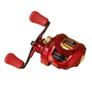 SPORTS XU 7.2:1 Gear Ratio Baitcasting Reel Metal Casting 10Kg Max Drag Fishing Reel Portable Quick Reaction Operation Pesca Fishing Wheel Freshwater
