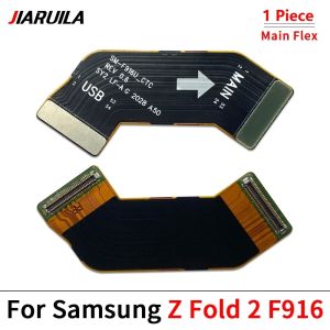 Rotating Spindle Shaft Spin Axis Hinge Flex Cable For Samsung Z Fold 2 3 4 5 F916 F936 F946 F900 LCD Connection Flex