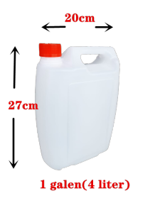 Botol Plastik Air Minuman Sos/Tong Kosong Petrol Minyak Racun Cecair Cucian/Bottle for Liquid Sauce 1Gallon & 2.5Gallon