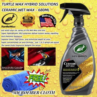 (100% ORIGINAL TURTLE WAX) Turtle Wax Hybrid Solutions Ceramic Wet Wax - 769ML