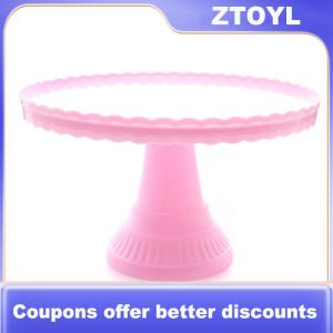 【ZTOYL】 1PC bền bánh hiển thị đứng món tráng miệng lưu trữ chủ món tráng miệng khay tiệc cưới