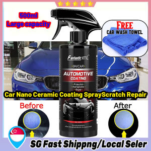💕SG Seller💕stock500ml Car spray nanometer ceramic coating Scratch Repair Oxidation Refresher maintenance Polishing Paint