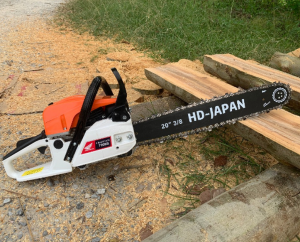 Máy Cưa Xích Chạy Xăng | Công xuất 2100w Lam Cưa Dài 55cm - Công nghệ Nhật Bản - Máy Cưa Xích