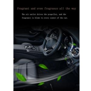 Car Air Freshener Bear Piloting Fan for Creative Diffuser Decor Cool Gift Fragrance