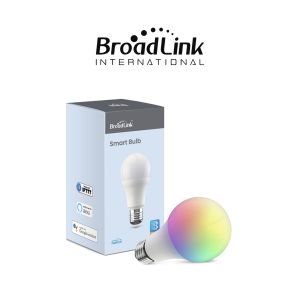 BroadLink LB27 R1 - Smart Wifi LED Light Bulb RGB (16 Million Colours) Warm White Cool White Daylight CCT 2700K-6500K Dimmable E27 Smart Home Automation Smart Home Smart Gadget